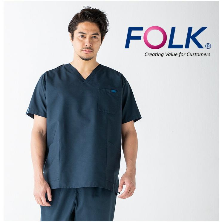 スクラブ上下セット EFOLK男女兼用7000SC 6003SCメンズレディース