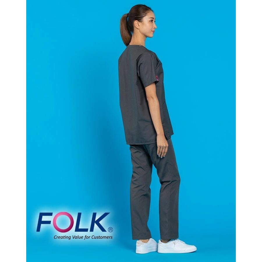 PANTONE（パントン） フォーク FOLK スクラブ （男女兼用） フォーク
