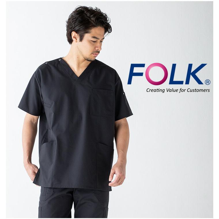 スクラブ上下セット DickiesFOLK男女兼用7033SC5017SCメンズレディース