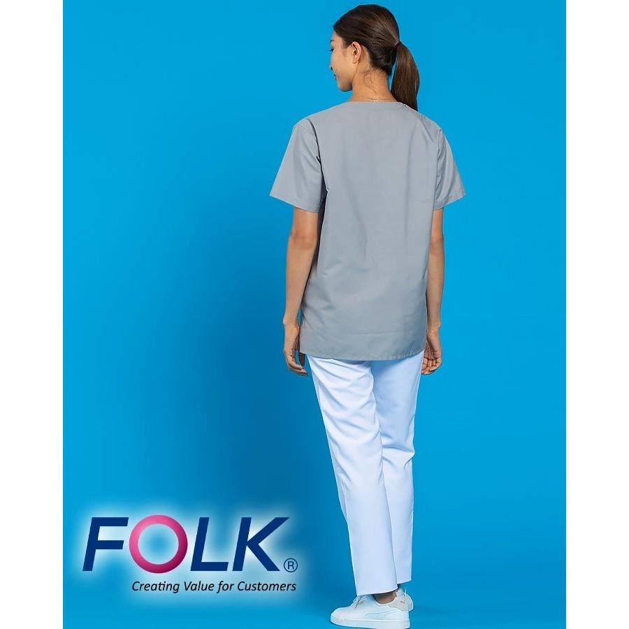 PANTONE（パントン） フォーク FOLK スクラブ 医療 上衣 FOLK （男女
