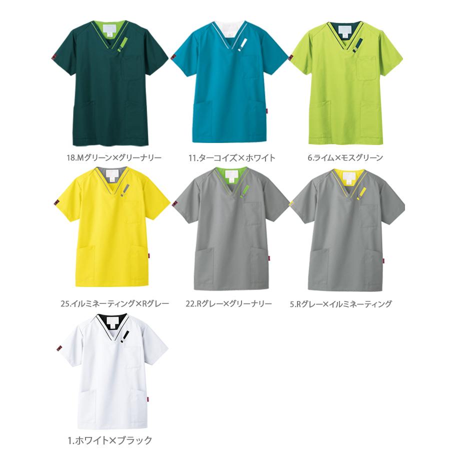 PANTONE（パントン） フォーク FOLK スクラブ 医療 上衣 FOLK （男女