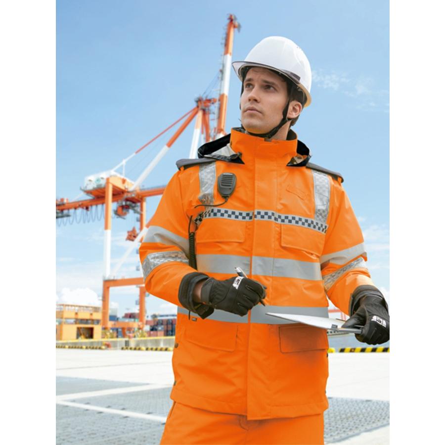 レインパンツ 高視認性 ディアプレックスパンツ アイトス AZ-56311 ズボン 蛍光 制電 反射 警備員 作業着 作業服 AITOZ アイトス レインパンツ 高視認性 ディアプレックスパンツ AZ-56311