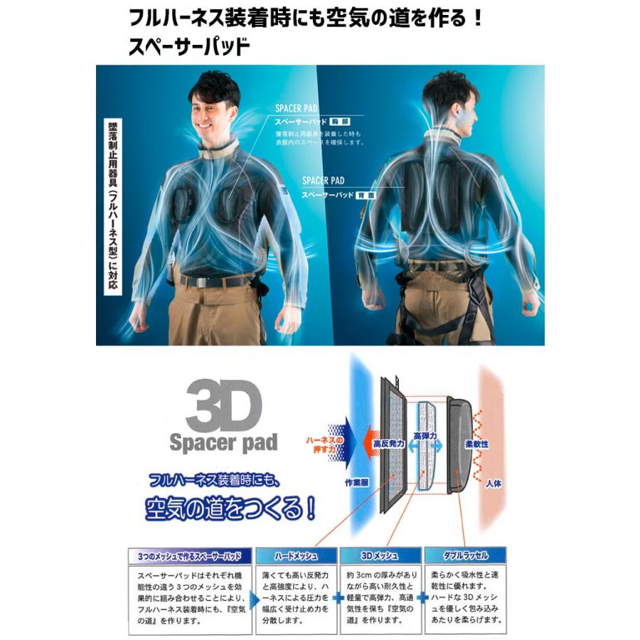 アイトス 【即日発送】空調服用 スペーサーパッド AZ-865939 フル