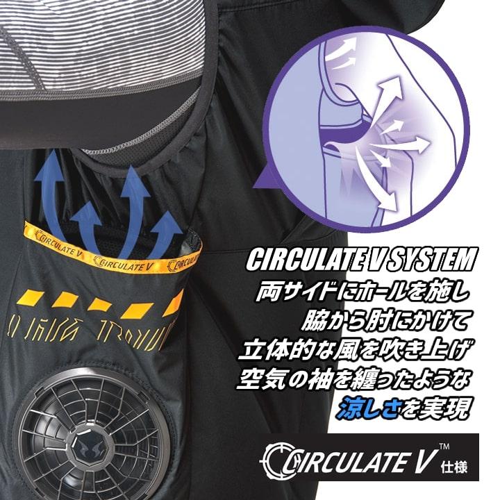 即日発送 空調ウェア 空調風神服 ベスト サイドファン 服のみ 7700