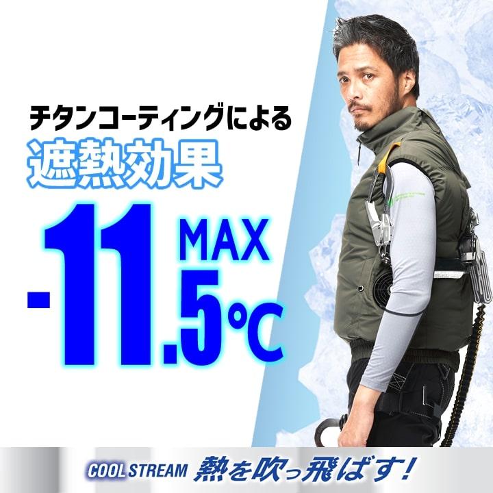 即日発送 HUMMER ハマー 空調風神服 空調ウェア サイドファン ベスト