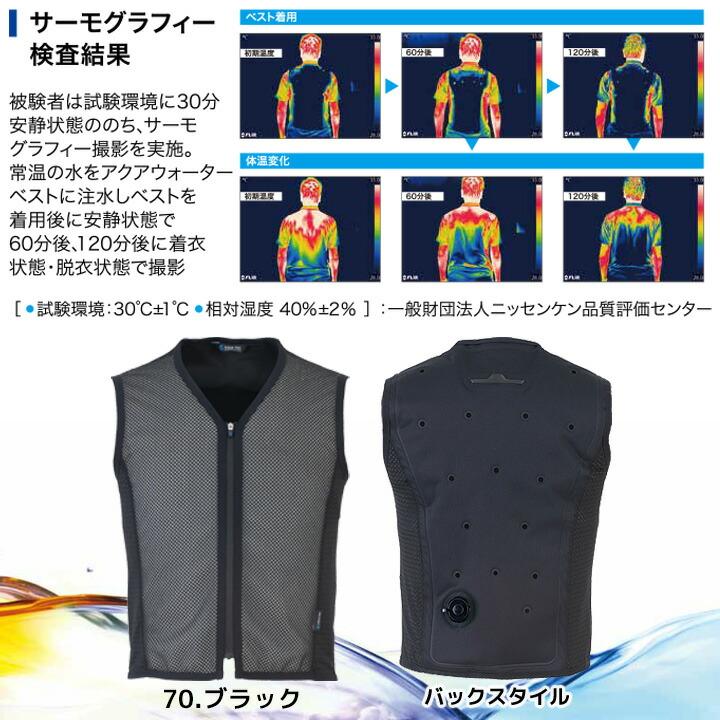 即日発送】アクアウォーターベスト フロントメッシュ ビッグボーン