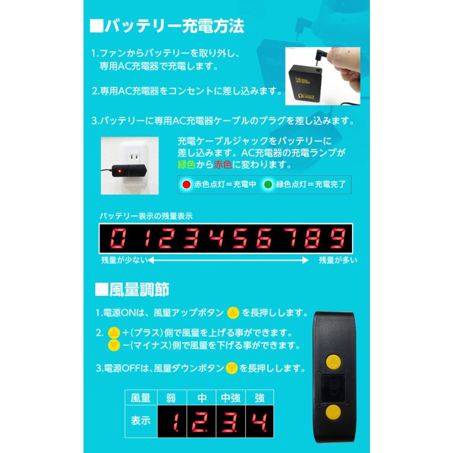 ファン付きベスト シングルファン＆バッテリーセット 空調ウェア 空調 