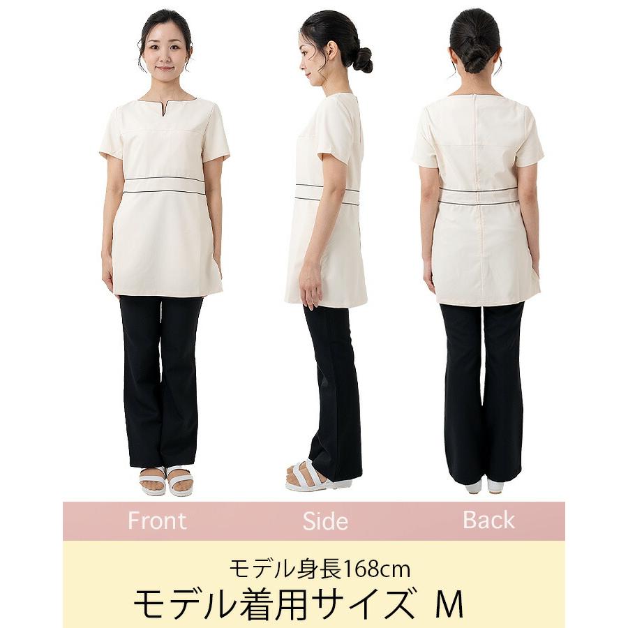 【新品未使用】Pearl Fashion　五島商店　薄手　チュニック　サイズM MICHEL KLEIN ナースジャケット | 半袖チュニック - ユニフォームジャパン