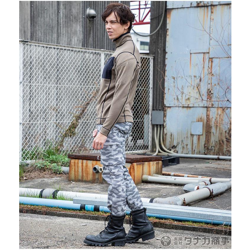 ハーフジップ長袖シャツ グラディエーター コーコス G-1938 メンズ