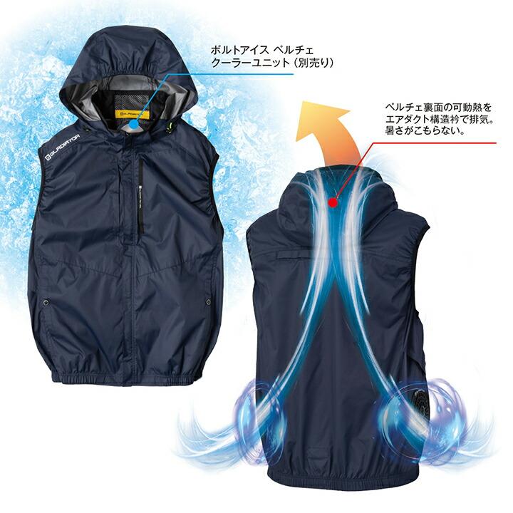 即日発送】 空調服 2026年 ベスト サイドファン G-4039【服のみ