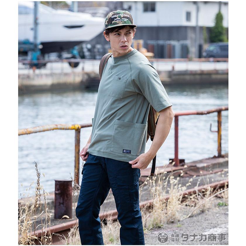 半袖Tシャツ グラディエーター 5ポケット コーコス G-947 男女兼用