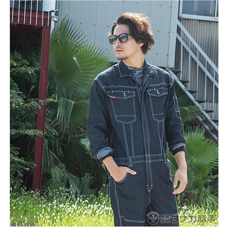 Dickies（ディッキーズ） つなぎ 長袖つなぎ ストレッチ デニム D-706