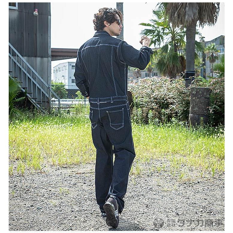 Dickies（ディッキーズ） つなぎ 長袖つなぎ ストレッチ デニム D-706