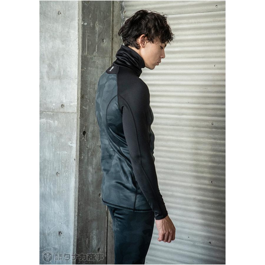 EVENRIVER（イーブンリバー） 防寒インナーシャツ タートルネック