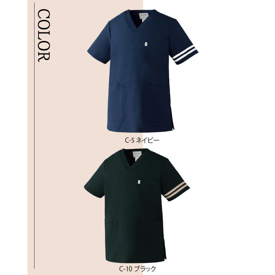 ゴマ DOLL4.0クラス5体限定ChicaBiとお洋服8着セット スクラブ 七分袖 医療 白衣 FR-0007 UNITE FOLLORAISON 上品
