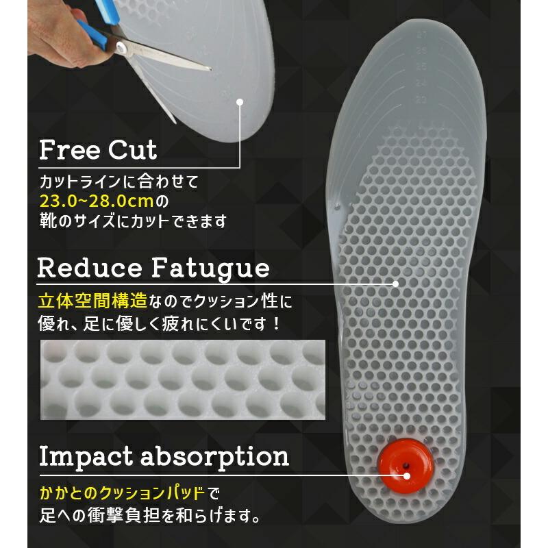 未使用　インソール 中敷き 柔らかい ゲルかかとクッション　クッション性 Amazon.co.jp: インソール かかと中敷き 踵骨棘対応クッション
