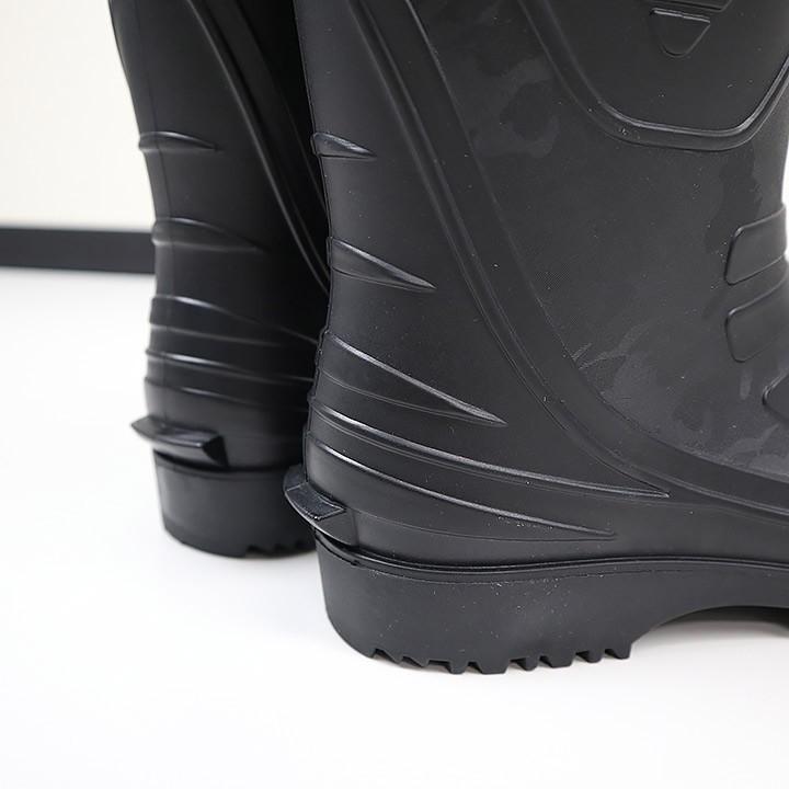 ショート丈 安全長靴 PVC 鋼製先芯入り KR-7460 喜多 ワークブーツ