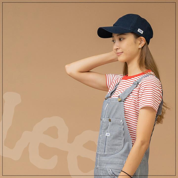 Lee（リー） ベースボールキャップ 帽子 キャップ デニム ヒッコリー
