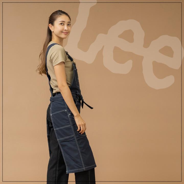 Lee（リー） 【即日発送】Leeエプロン デニム ヒッコリー 胸当て