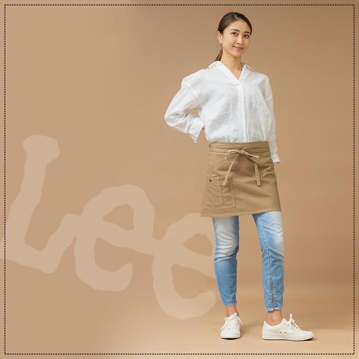 Lee（リー） 【即日発送】エプロン デニム ヒッコリー ショート