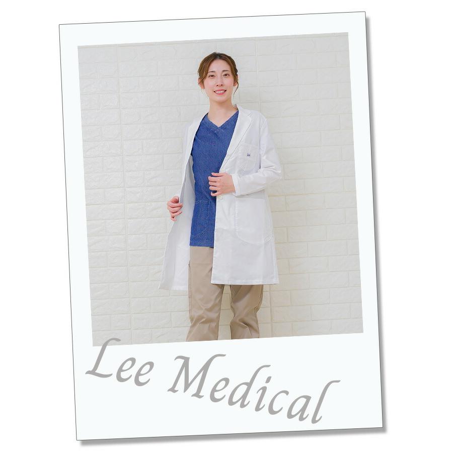 Lee（リー） スクラブ 白衣 医療 医療用 デニム生地スクラブ ドクター