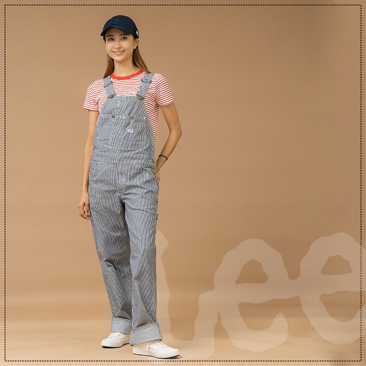 Lee（リー） オーバーオール LWU39002 ストレッチ メンズ 飲食店