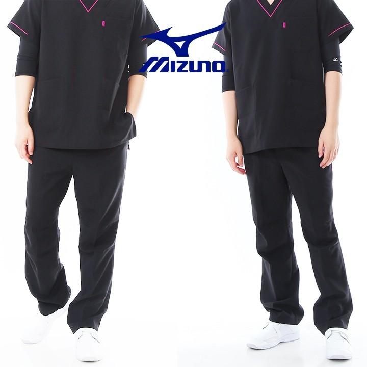 MIZUNO（ミズノ） パイピング入りスクラブパンツ 男女兼用 MZ-0093