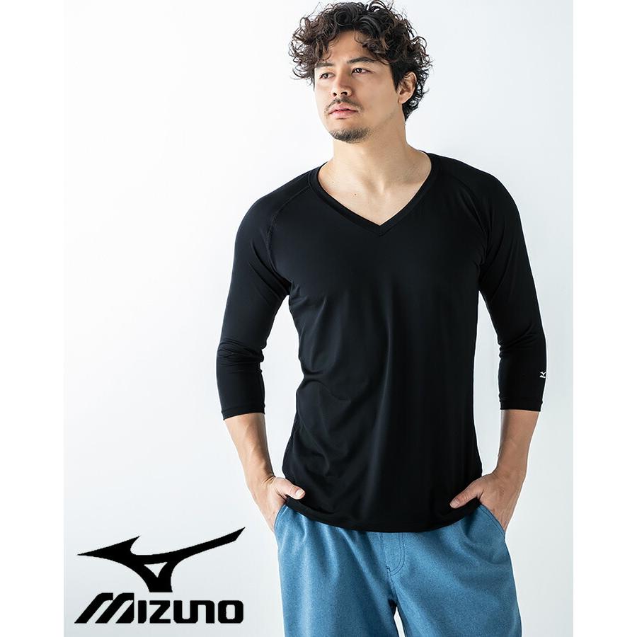 MIZUNO スクラブ in ミズノ インナーシャツ 七分袖 メンズ 男性用 吸汗 速乾 ストレッチ チトセ MZ-0135 メンズ 医療用 ドライ オールシーズン 即日発送｜darumashouten｜12