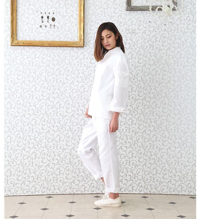 コート RA6515 HAKUI セブンユニフォーム 白衣 コックコート 長袖