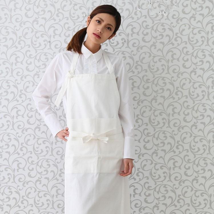 胸当てエプロン RT6803 HAKUI セブンユニフォーム 首掛けタイプ メンズ