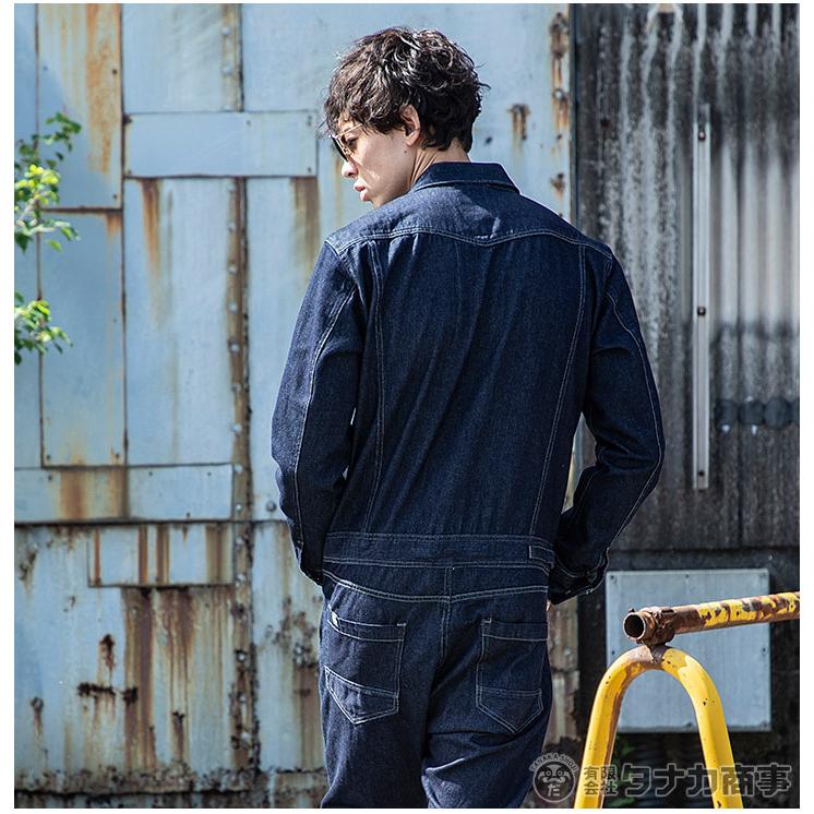 数回着用　Ballsy.Brothers デニムツナギ　M イアン君着用 Tsunagi by KGR / つなぎ by KGR | 2025 Autumn item | | 児島ジーンズ