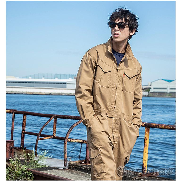 GRACE ENGINEER'S グレースエンジニアーズ 長袖つなぎ GE-627 エスケー