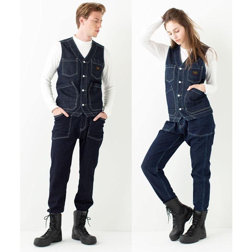 TAKAYA WORK WEAR Deniform ビッグポケットカーゴパンツ ストレッチ