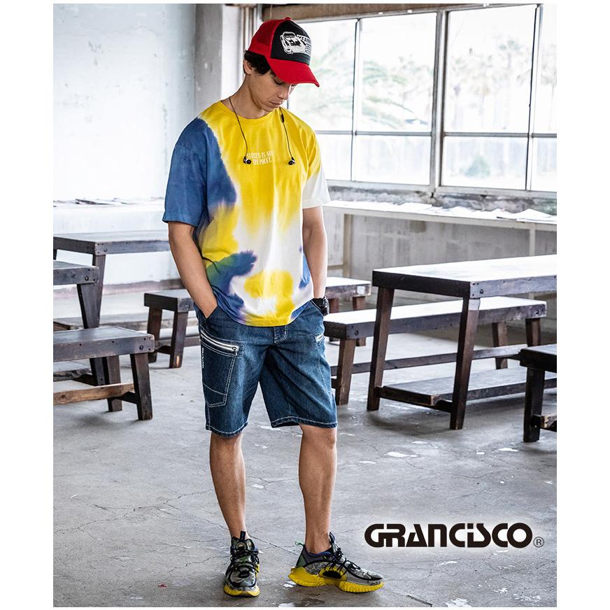 TAKAYA WORK WEAR 【即日発送】ショートデニム カーゴパンツ イージー