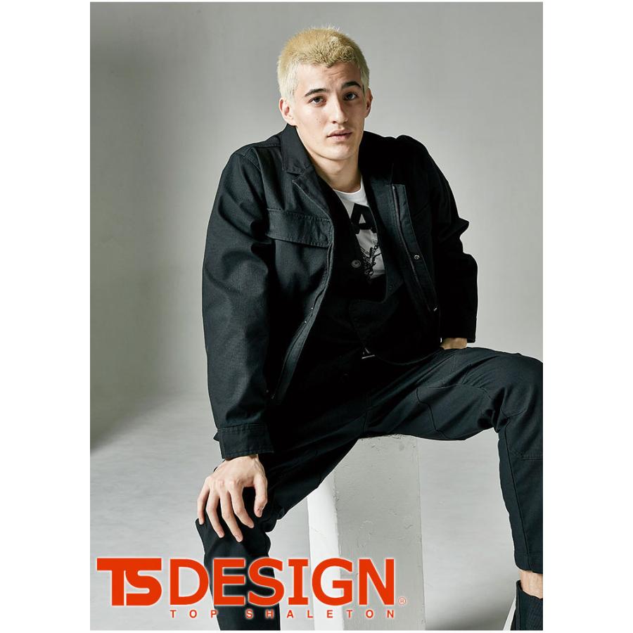 TS DESIGN ワークジャケット 長袖ジャンパー 作業着 TS X TEC