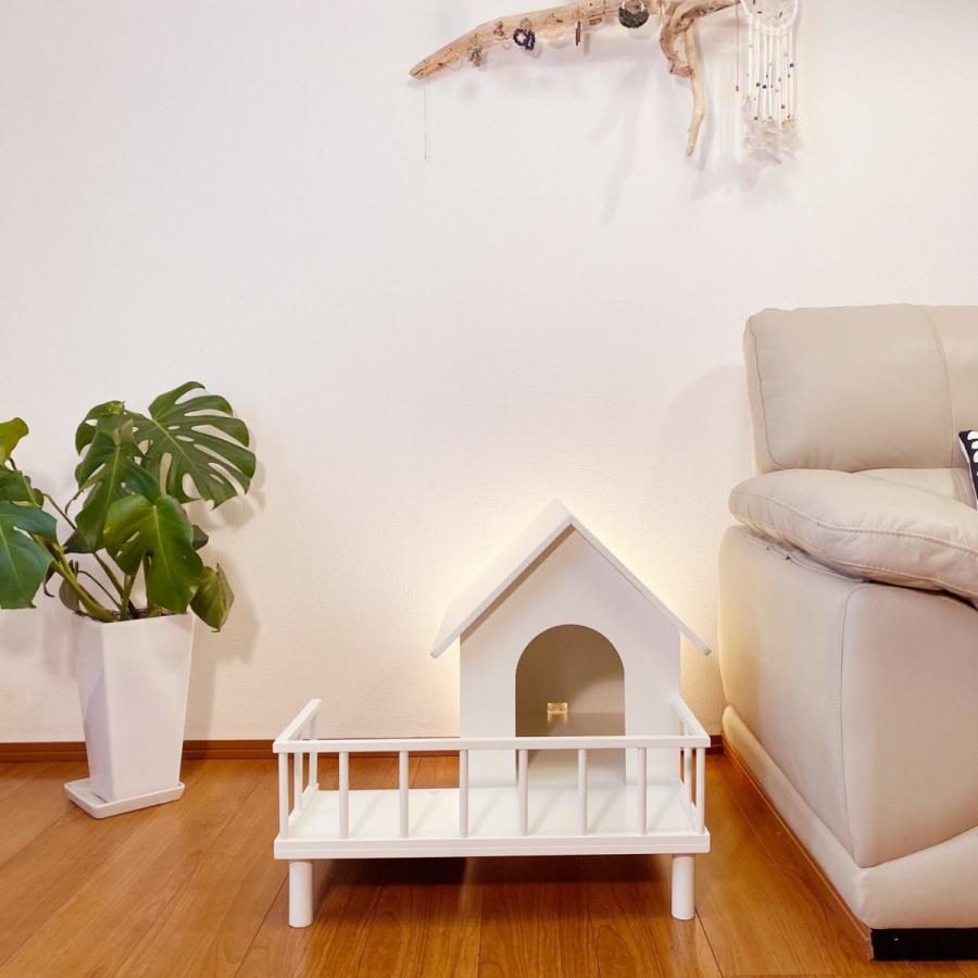 犬 猫 ハウス ベッド 室内 おしゃれ Lanai Sサイズ 犬小屋 かわいい 小型犬 木製 日本製 ホワイト 白 チワワ ヨークシャテリア Dog Cat Doghouse S Darumaya 通販 Yahoo ショッピング