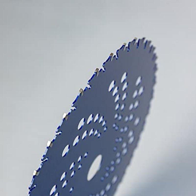 草刈 草刈機 草刈り機 草刈り 替刃 日本製 ブルー刈払チップソー255×36P 5枚組 - 1