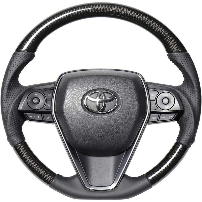 正規品 REAL(レアル)ステアリングハリアー(80系)ブラックカーボン TYFP-BKC 【PET9898333638】(34742円)