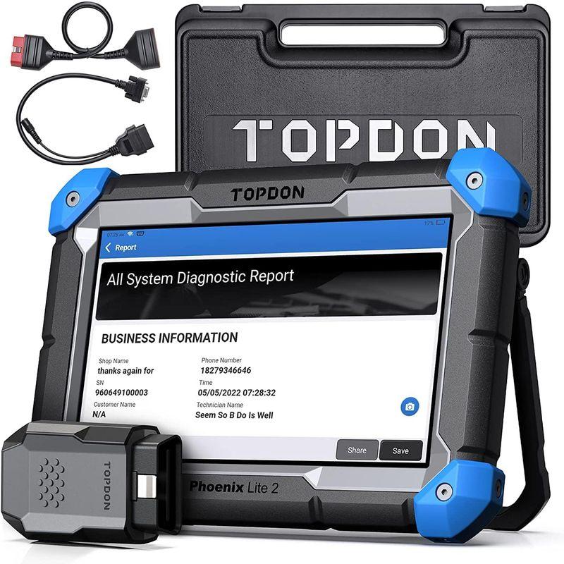 【メール便】 TOPDON Phoenix Lite2 自動車 故障診断機 日本語対応 BMW ベンツ アウディ ECUコーディング JOBD ダイハツ対 【OC1819518199】(63863円)