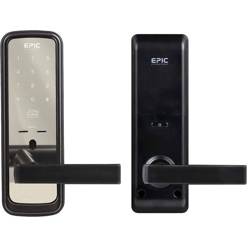 EPIC　ES-7000K　スマートロック　非常キー付きハンドルタイプ　オートロック　暗証番号ICカード非常キー