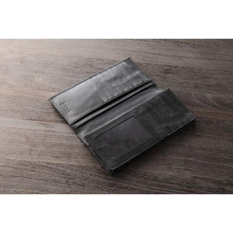 牛革 長財布 HUNT 3020 送料無料 hunt ハント 人気 本革長財布 ブラック 贈り物 プレゼント　 |  | 01