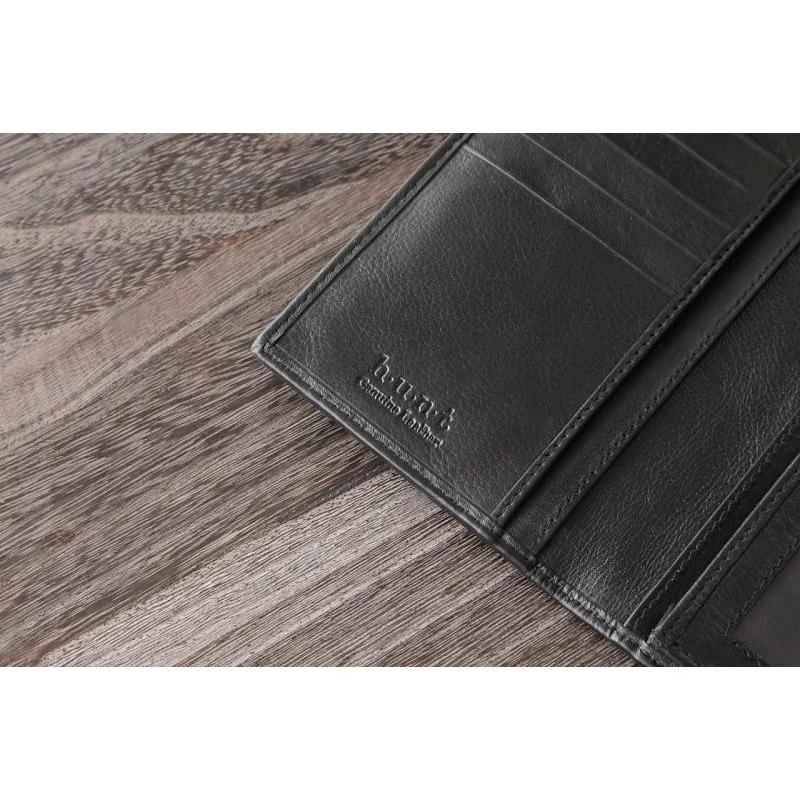 牛革 長財布 HUNT 3020 送料無料 hunt ハント 人気 本革長財布 ブラック 贈り物 プレゼント　 |  | 02