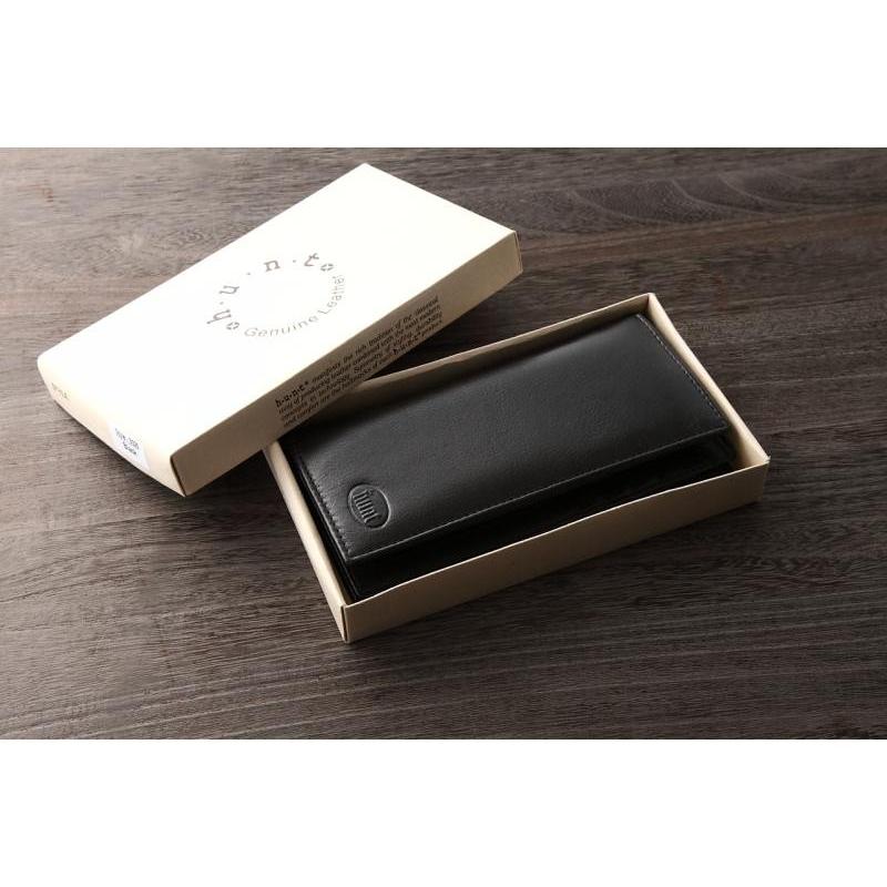 牛革 長財布 HUNT 3020 送料無料 hunt ハント 人気 本革長財布 ブラック 贈り物 プレゼント　 |  | 04