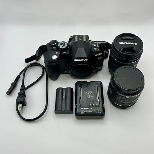 OLYMPUS - オリンパス　デジタル一眼カメラ　E-520 ダブルズームキット　おまけ付き オリンパス デジタル一眼 OLYMPUS E-520 ダブルズーム 中古
