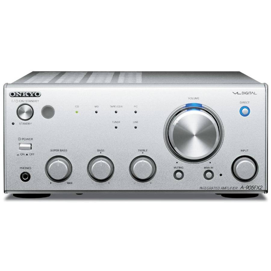 ONKYO INTEC205 プリメインアンプ A-905FX2(S) シルバー | 