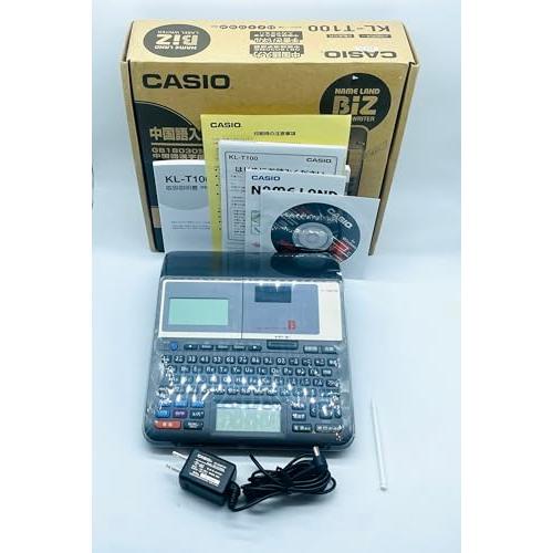 オフィス用品 CASIO KL-T100 Amazon | カシオ ラベルライター ネームランド ハイスペック