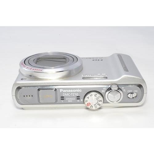 パナソニック デジタルカメラ ルミックス シルバー DMC-TZ10-S