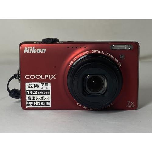 Nikon COOLPIX S6000 コンパクトデジタルカメラ 赤 Nikon COOLPIX S6000 コンパクトデジタルカメラ 赤