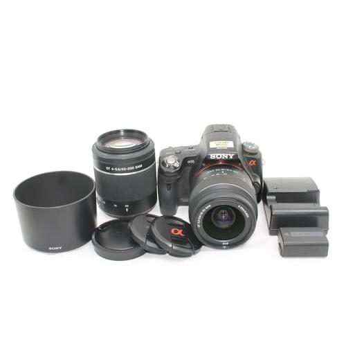 SONY α55 ダブルズームセット SONY ソニー α55 SLT-A55V 標準・望遠ダブルズームセット 美品