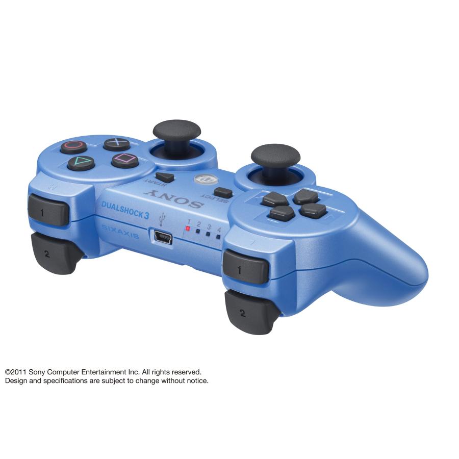 ワイヤレスコントローラ (DUALSHOCK3) キャンディー・ブルー ワイヤレスコントローラ (DUALSHOCK3) キャンディー・ブルー